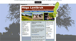 Desktop Screenshot of hogslantbruk.ekogardar.se