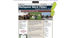 Desktop Screenshot of hallquist.ekogardar.se