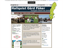 Tablet Screenshot of hallquist.ekogardar.se