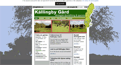 Desktop Screenshot of kallingbygard.ekogardar.se